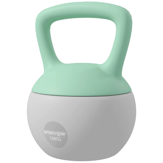 10KG Kettlebell, Soft Kettle Bell with Non-Slip Handle for Home Gym Weight Lifting and Strength Training | SPORTNOW-0
