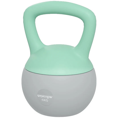 6KG Kettlebell, Soft Kettle Bell with Non-Slip Handle for Home Gym Weight Lifting and Strength Training | SPORTNOW-0